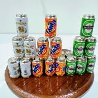 ราคา โมเดลกระป๋องเบียร์ น้ำอัดลมจิ๋วสูง 1 ซม. กว้าง0.5 ซม.ราคาชิ้นละ 25 บาท,โมเดลกระป๋องจิ๋ว#ของเล่นสะสม**ส่งสินค้า 2 ชิ้นขึ้ (22055834872)