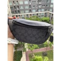 ราคา COACH กระเป๋าคาดอก COACH 78777 WARREN BELT BAG IN SIGNATURE CANVAS Charcoal Black (9160965418)