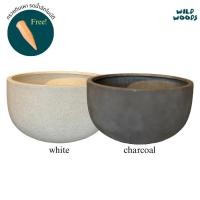 ราคา กระถางต้นไม้ไฟเบอร์กลาสรุ่น Bowl - size XL (42850278590)
