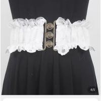 ราคา เข็มขัดคอร์เซ็ท Corset Bustier Sheer ลูกไม้ ตกแต่ง LK159 (18989575850)