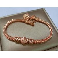 ราคา #สร้อยข้อมือนาคลายคั่นโอ่งน้ำหนัก 2 บาท (26577904459)
