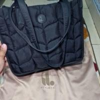 ราคา กระเป๋าขนปุยสีดํา Preloved (45950146597)