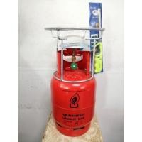 ราคา ‼️ส่งด่วน1-2วัน‼️ถังแก๊สปิคนิค ยี่ห้อสยามแก๊ส ขนาด4กก. พร้อมโครงตั้งเตา เป็นถังเปล่า ไม่มีน้ำแก๊สในถัง (1505301547)