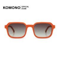ราคา KOMONO Romeo Princeton แว่นกันแดดทรงสี่เหลี่ยม สีส้ม (20372656369)