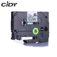 ราคา Tze-FX131 12mm black on clear flexible cable label tape tze FX131 tz-FX131 for brother p-touch printer tze231 Ribbons (14775770738)