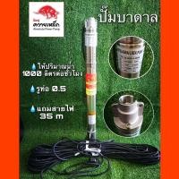 ราคา ปั๊มบาดาลสแตนเลส1.2HP [ควายเหล็ก]​ ลงท่อบาดาล2นิ้วขึ้นไป (5293493594)