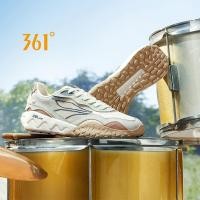 ราคา 361 Degrees Shortbread SE รองเท้าผ้าใบสไตล์วินเทจสำหรับผู้ชาย รองเท้านุ่มยืดหยุ่นระบายอากาศได้ดี 672516761 (24841575364)