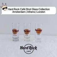 ราคา Hard Rock Cafe Shot Glass Set Amsterdam/Athanes/London 120ml 小杯套 组 三城 款 阿斯特丹/สง่างาม/ เก็บเกี่ยวยอดนิยม (46902689085)