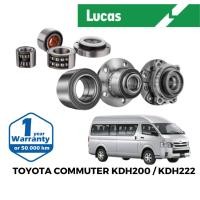 ราคา LUCAS ลูกปืนล้อ หน้า และ หลัง สำหรับ รถตู้ Toyota Commuter KDH200 KDH222 (24456413694)