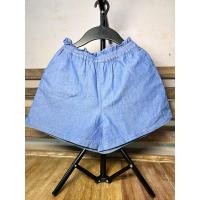 ราคา กางเกงขาสั้นเด็ก Uniqlo ผ้าคอตตอน สียีนส์(มือ✌) (25239464132)