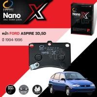 ราคา Compact เกรดท็อป รุ่นใหม่ ผ้าดิสเบรคหน้า ผ้าเบรคหน้า FORD ASPIRE 1.3 ,ฟอร์ดแอสปาย ปี 1994-1996 Compact NANO X DEX 298 (29361025369)