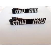 ราคา กิ๊ฟติดผม MIU MIU สีดำ (15878009219)