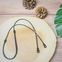 ราคา สร้อยพระ สร้อยเชือกร่ม 2 มิล 2ห่วง แขวนพระ แขวนตะกรุด ปรับขนาดได้ (42409110741)