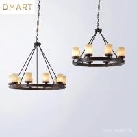 ราคา สไตล์อเมริกันคันทรีไม้เนื้อแข็งแขวนห้องนั่งเล่นห้องรับประทานอาหารห้องนอนโฮมสเตย์โคมไฟระย้าไม้บุคลิกภาพเรียบง่าย 3X2I (28906937566)