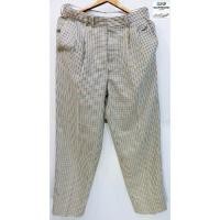 ราคา CROCODILE แท้ กางเกงขายาวลายสก๊อต (2399389721)