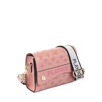 ราคา PLAYBOY กระเป๋าสะพายผู้หญิง สีชมพู (14601737749)