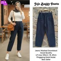 ราคา NO CANCEL• Jojo Baggy Jeans โดย Zia• Wash Lemes Jeans (52650461372)