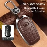 ราคา เคสกุญแจ Toyota Corolla Cross Camry Rav4 Hilux Innova Fortuner GR Sport Fortuner Legender 2022 - 2024 ปลอกกุญแจ (25568931843)