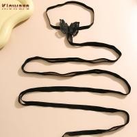 ราคา [Kloware] Leg Wrap Black Gothic Butterfly Decor สําหรับผู้หญิงสําหรับเทศกาลดนตรี Rave Dancing (43156143217)