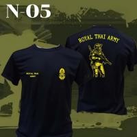 ราคา เสื้อยืดแบบทหาร พิมพ์ลายกราฟิก สไตล์สบาย ทำจากผ้าฝ้ายแท้ คอรอบแขนสั้น สำหรับทุกเพศ (40468618420)