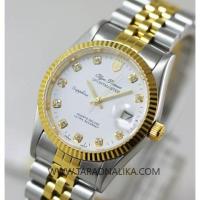 ราคา นาฬิกา Olym pianus sportmaster sapphire 89322-616 สองกษัตริย์ หน้าปัดขาว (ของแท้ รับประกันศูนย์) (15790693581)