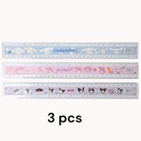 ราคา ไม้บรรทัด 30 ซม. พร้อม sanrio kuromi / melody / cinnamoroll motif (43120005328)