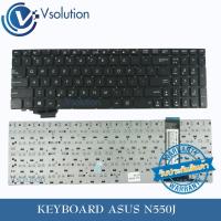 ราคา แป้นพิมพ์ คีย์บอร์ด KEYBOARD ASUS N550J (ไม่มีไฟ NO BLACKLIGHT KEYBOARD) (1885203403)