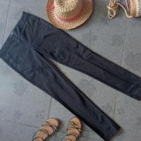 ราคา กางเกงขายาว กางเกงสีดำ กางเกงขายาว สีดำแมงโก้ Basic ผ้าดีเนื้อ ผ้ายืดได้เยอะ งานสวย มีซิปกระเป๋าสองข้าง (1844525182)