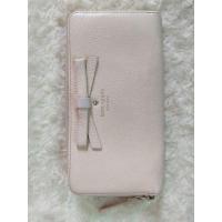 ราคา กระเป๋าสตางค์หนังแท้สีชมพูอ่อน Kate Spade (28950090146)
