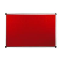 ราคา ONE บอร์ดกำมะหยี่ขอบอลูมิเนียม 60x90 ซม. สีแดง (10603496649)