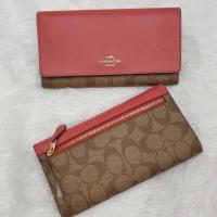 ราคา Coach F88024 Trifold Wallet In Signature Canvas กระเป๋าสตางค์