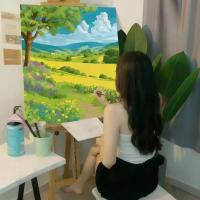 ราคา ระบายสีตามตัวเลข 40*50 ระบายสี พร้อมส่ง ภาพระบายสีตามเลข ระบายสีตามตัวเลข ระบายสีตามตัวเลขข ภาพระบายสีตามตัวเลข (41904136750)