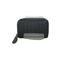 ราคา Bottega Veneta( บ.ต.อ.ค.อ.นคอเต่า) Coin Purse Intreachto Leather Mens Black Direct from Japan มือสอ (26206130609)