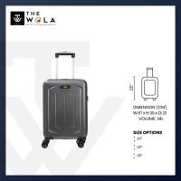 ราคา Caterpillar Cargo Sculpted Hard Case Trolley 20" - กระเป๋าเดินทางห้องโดยสารที่ทนทานสําหรับการเดินทาง (40601405411)
