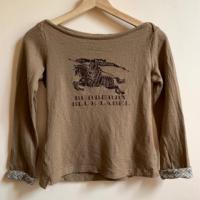 ราคา เสื้อแขนยาว Burberry London สีกาแฟ มือสอง สภาพดี (6339468370)