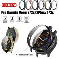ราคา ป้องกันหน้าจอสําหรับ Garmin vívoactive 6 Venu 2 Plus Full Coverage กระจกนิรภัย PC แขนป้องกันสําหรับ Garmin Venu 3 3s 2s forerunner 965 255 955 (17260819267)