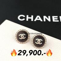 ราคา New chanel earrings ต่างหู ทรงกลมสวย (29686638489)