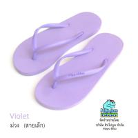ราคา Hippo bloo รองเท้าแตะฮิปโปบูล Violet ม่วงอ่อน สายเล็ก (9673873367)