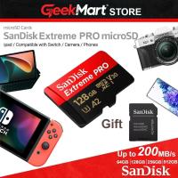 ราคา การ์ด SanDisk Extreme Pro Class 10 Micro SD 120MB/S Class 10 - (64GB/128GB/256GB/512GB) (44369688247)