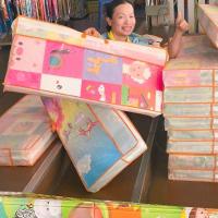 ราคา เสื่อโฟมรองคลาน ขนาด6ฟุต หนา8mm ลายการ์ตูนมิมอล พับเก็บง่าย สะดวกสบาย มีกระเป๋าพกพา (40921848726)