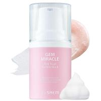 ราคา THEAE Gem Miracle Pink Pearl Bubble Mask - มาส์กล้างเกาหลีพร้อมฟองออกซิเจน - Gentle Pore Cleanser, Bubble Mask for Radiant and Firm - Collagen, Calamine, Hyaluronic (48703393298)