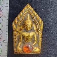 ราคา พระยอดขุนพลหลังพญาครุฑเนื้อชิน ติดเม็ดพระธาตุ กรุดอยไซ (40857761166)