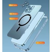 ราคา เคสโลหะ ผิวด้าน แม่เหล็ก สําหรับ iPhon 12 13 14 15 Pro Max 15Plus (25176492389)