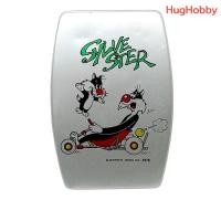 ราคา [มือ2] งานเก่าญี่ปุ่นยุค 80s กล่องข้าวอะลูมิเนียม Sanwa Tsuru / Warner Bros: Sylvester the Cat ขนาด 9.7x14cm (42558064748)