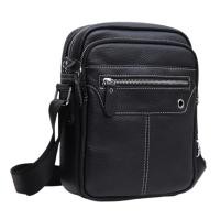 ราคา หนังแท้ 100% !! กระเป๋าสะพายข้างสีดำ รุ่นฮิต มีสินค้าพร้อมส่ง (24621864449)