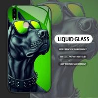 ราคา กระจกนิรภัยกรณีสําหรับ Vivo IQOO z3x z1i z1 lite Z7i NEO 855 U1 U3 U20 Z5I U3X U10 U1X 1902 1816 Z9X 5G สีดําสุนัข Anchor กรณีโทรศัพท์มือถือ + กรณี (40877215055)