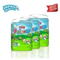 ราคา (โค้ด BA1212 ลดเพิ่ม100บาท) ผ้าอ้อมสำเร็จรูป แบบกางเกง แพมเพิส Goon Friend กูนน์ เฟรนด์ ไซส์ M ยกลัง (1739027418)