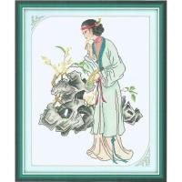 ราคา พร้อมส่งชุดปักครอสติชลาย Beauty ครอสติชพิมพ์ลายลงผ้า (8452555929)