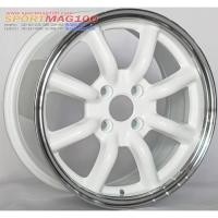 ราคา ล้อแม็กกล้วย Watanabe ขอบ15นิ้ว 4รู100 ET35 สีขาว กว้าง 7นิ้ว(ราคา 4วง) (29379009656)