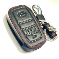 ราคา ซองหนังกุญแจToyota (กุญแจแปลง) แบบพับ3ปุ่ม (25659690299)